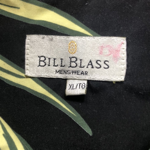 Bill Blass Hawaiian Tropical shirt - Picture 2 of 3